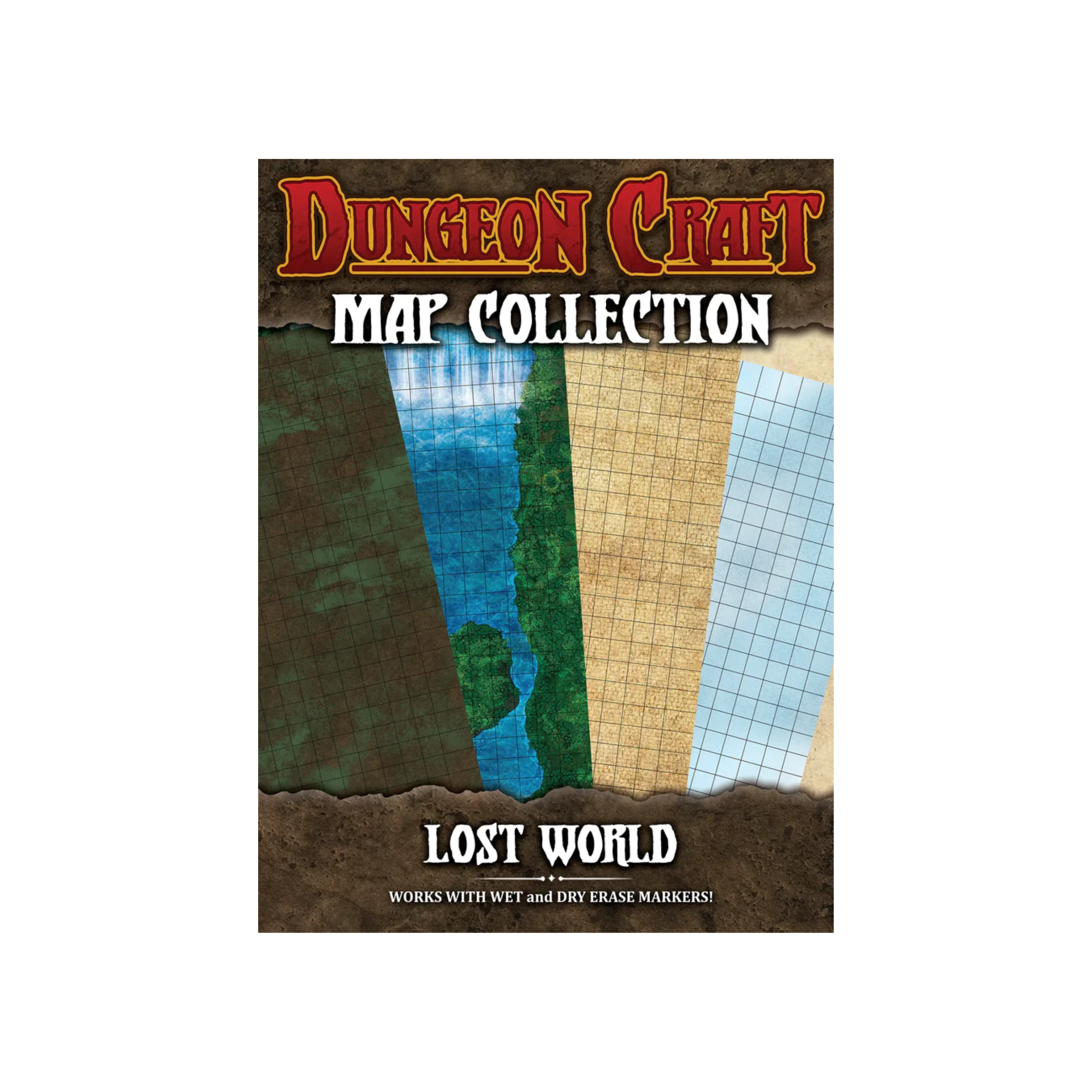 Dungeon Craft Lost World Battle Map - A Muse N Games